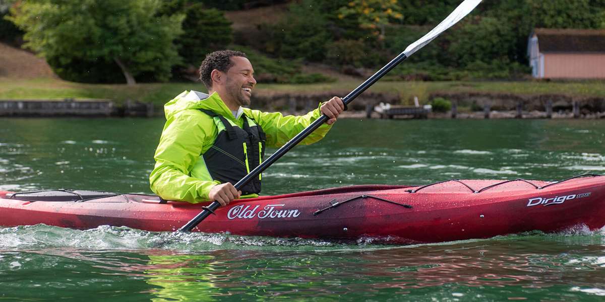 Kayaking in the river